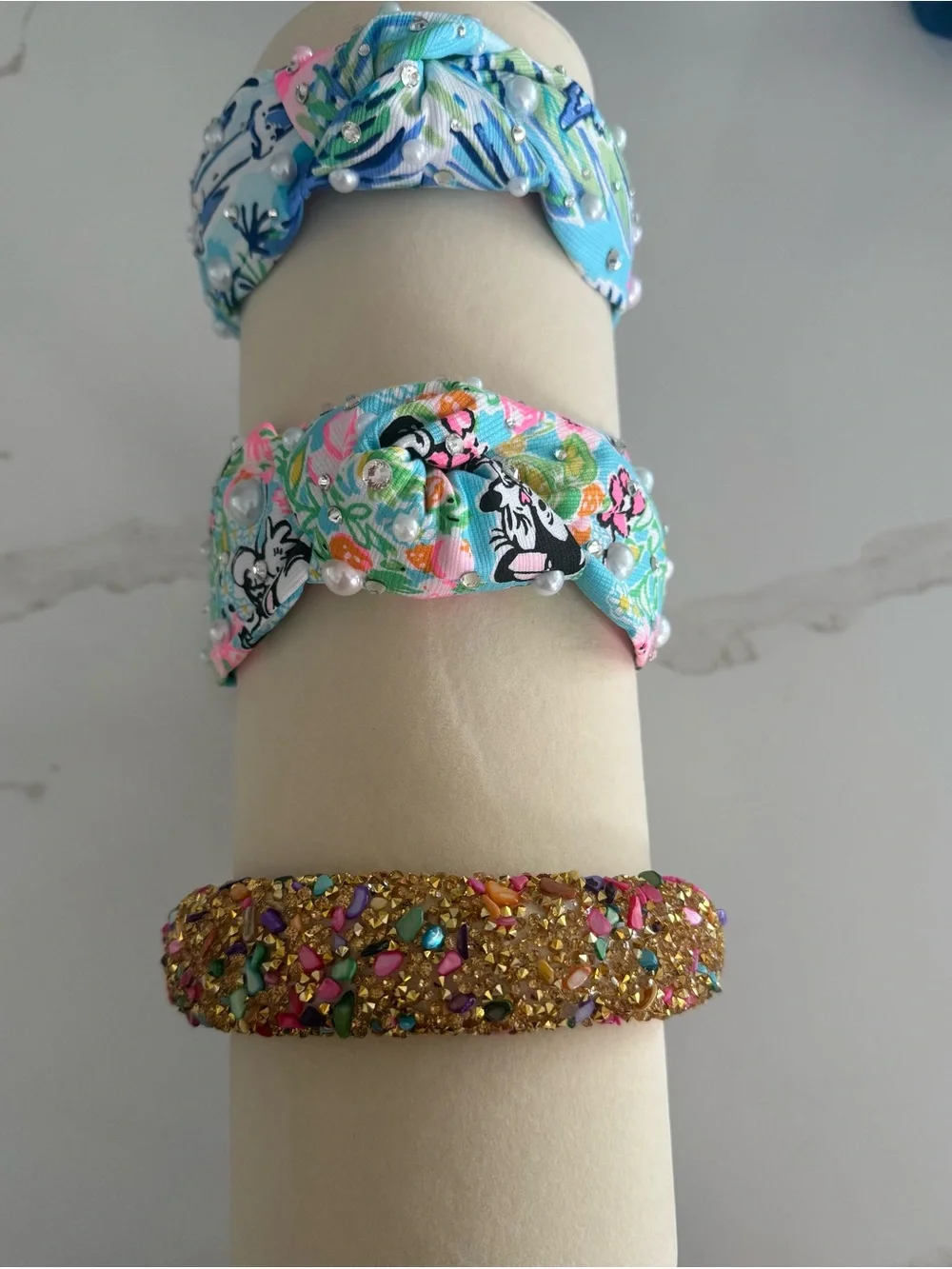 Lilly Pulitzer, Disney Collab, custom headbands, women’s, NWOT